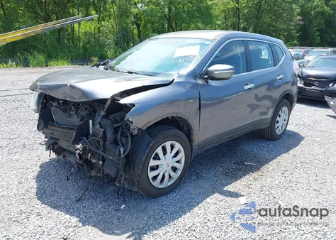 2015 Nissan Rogue S from USA, damaged, VIN KNMAT2MV7FP564886